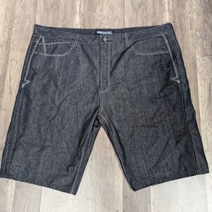 VTG Grunge Denim Shorts Carpenter‎ Pockets Dark Wash Size 44 MOST OFCL SVIIN